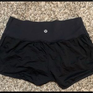 Black Lululemon Shorts Size 2